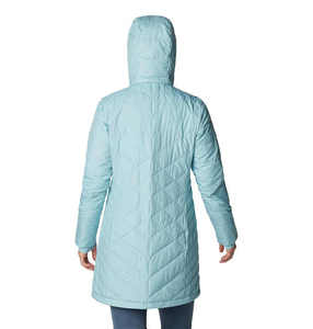 Oem Respirant Grande Taille Femmes Noir Long Surdimensionné Doudoune Couleur Solide Chaud À Capuche Hiver Manteau Rembourré Avec Fermeture Éclair - Product Image 6