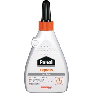 Pegamento para Madera Express de 120g para Bambú y Manualidades EN 204 D1 D2 Botella Marca PONAL - Product Image 1
