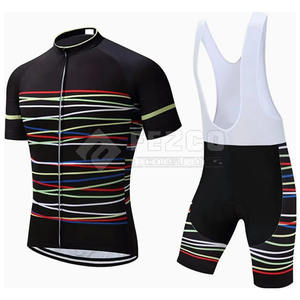 ชุดกีฬาปั่นจักรยานแบบมืออาชีพ ปี 2025 ผลิตโดยผู้ผลิตมืออาชีพ น้ำหนักเบา เป็นมิตรกับสิ่งแวดล้อม ระบายอากาศได้ดี แห้งเร็ว รับผลิตตามขนาดที่ต้องการ - Product Image 1