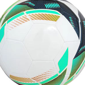 Ballon de football professionnel personnalisé de haute qualité, fabrication optimale avec du cuir de sport en PU PVC - Product Image 5