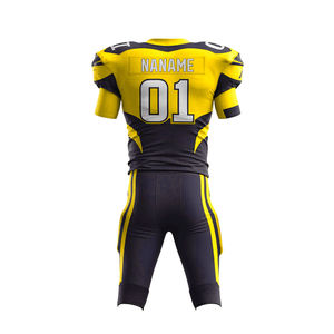 Uniformes de fútbol americano para jóvenes y adultos Ropa de equipo de manga corta de Pakistán OEM Aceptado Nuevo diseño - Product Image 3