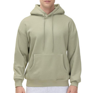 เสื้อฮู้ดดี้ผ้าฝ้ายแท้ 100% คุณภาพสูง สีพื้นเรียบง่าย สไตล์สตรีทแฟชั่นใหม่ ขายดีที่สุด เสื้อฮู้ดดี้ผู้ชายแบบสั่งทำได้ - Product Image 2