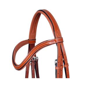 Bride en cuir marron de haute qualité | Fournisseur d'usine de bride de cheval fait à la main | Bride en cuir véritable de qualité supérieure - Product Image 3