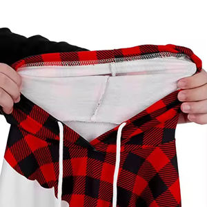 Sudaderas CON CAPUCHA DE Navidad para hombre de diseño personalizado de alta calidad, sudaderas con capucha bordadas térmicas a la moda para la temporada de otoño, venta al por mayor - Product Image 4