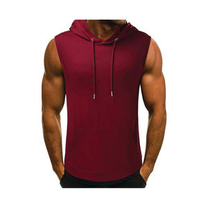 <b>Men</b> Tank Top High Quality Breathable & Comfortable Hoodie Tank Top / Quick Dry Gym Top Tank for <b>Men</b> - Product Image 1