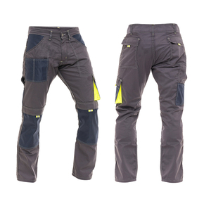 Pantalon de sécurité haute visibilité pour hommes Pantalon de travail robuste avec rayures réfléchissantes Poches cargo Pantalon de travail d'hiver - Product Image 6