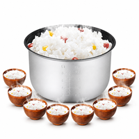 Mini-cuiseur à riz électrique en promotion 0.8L 1.2L 1.8L, avec fonction de maintien au chaud automatique à une touche et surface froide au toucher, pour la cuisine domestique