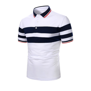 Smart Casual Men Polo Shirt Classic Cotton Polo T Shirt Manga corta para negocios y estilo casual - Product Image 1
