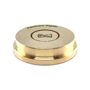 Pastidea VIP-MPF-N020-S Matrice d'extrusion de pâtes Pacchero Rigato en bronze standard de 63,5 mm de diamètre pour diverses machines à pâtes (Italie) - Product Image 1