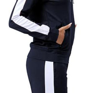Más tamaño moda Jogger chándales lisos trajes moda Sudadera con capucha gimnasio 2 piezas personalizado 3D bordado Logo conjuntos de chándal de las mujeres - Product Image 5