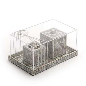 Bon marché Mubkhara brûleur d'encens religieux en bois de nacre pour la vente en gros de vaisselle de fête de l'Aïd pour les événements du Ramadan - Product Image 1