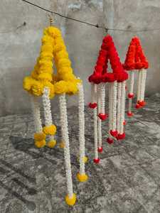 Marigold Mogra fleur lustre capteurs de rêves décor de mariage indien Mehndi décor Bollywood fête à thème Holi fête maison - Product Image 4