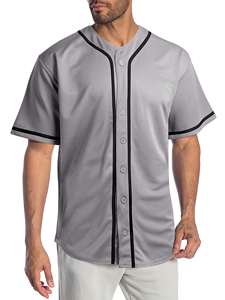 Wholesale High Quality Baseball Jersey Uniform Blank Custom <b>Men</b> Wholesale Baseball T <b>Shirts</b> Baseball Jersey - Product Image 6