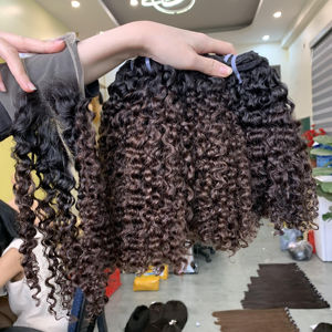 Cabello Natural virgen vietnamita euroasiático, cabello humano alineado con cutícula vietnamita - Product Image 1