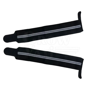 Impresión de logotipo personalizado al por mayor último diseño gimnasio Fitness desgaste muñequeras personalizadas gimnasio muñequeras - Product Image 6