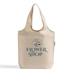 Bolsa de Tela Reutilizable Ecológica de Algodón Orgánico con Diseño de Asa Único, Opciones de Empaque Inteligente, Bolsa Personalizada para Grandes Marcas - Product Image 1