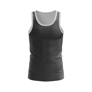2024 nouveauté personnalisé hommes débardeur grande taille Singlet respirant confortable Gym débardeur pour hommes - Product Image 1