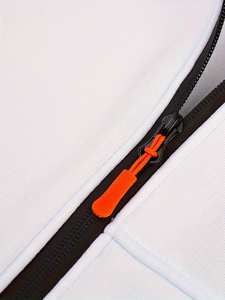 Sudadera con capucha de algodón 100% de alta calidad para hombre, sudaderas con capucha transpirables de gran tamaño con bolsillos y cremallera, sudaderas con capucha blancas en blanco para otoño - Product Image 4