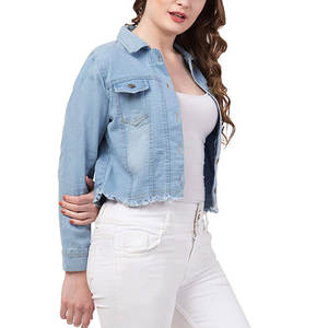 Fabricant pakistanais vestes en jean pour femmes matériel durable service OEM vestes Demin confortables et respirantes pour femmes - Product Image 3
