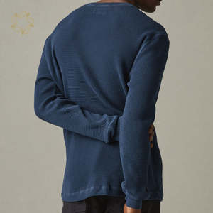 เสื้อเชิ๊ตผ้าฝ้ายเนื้อนุ่มแบบลำลองของผู้ชาย, เสื้อผ้าแนวสตรีทถักระบายอากาศได้ดีขนาดใหญ่พิเศษสำหรับใส่ในชีวิตประจำวันและกีฬาดีไซน์ไร้ปก - Product Image 5