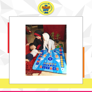 El Mejor Distribuidor del Mundo de Alfombras de Oración Educativas Inteligentes y Portátiles para Niños, Alfombra Interactiva de Aprendizaje Islámico para Regalos de Eid y Ramadán - Product Image 2