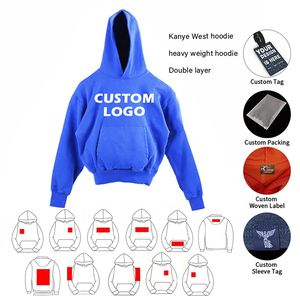 Personnalisé Propre Logo Hommes Sherpa Hoodies Haute Qualité Coton Polyester Imprimé Pull Demi Zip Up Sweatshirts Pour Homme - Product Image 6