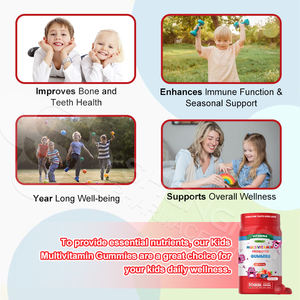 Vitamine C de qualité supérieure en gummies, multivitamines, complément alimentaire pour enfants, produits de santé, gummies multivitaminés pour enfants - Product Image 6