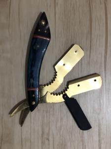 Nuevas Navajas de Afeitar de Corte Recto para Salón, Cabezal de Seguridad de Acero Inoxidable, Navaja de Barbero Plegable de Metal - Product Image 5