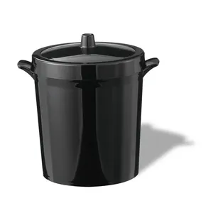 Cubo de hielo de 12L de calidad superior más vendido Metal negro completo con revestimiento de Color dorado Cubo de cerveza de Venta caliente - Product Image 1