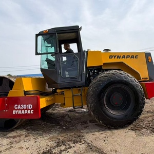 Compacteur vibrant d'occasion Dynapac CA301D, équipement de construction routière, moteur puissant, prêt à être expédié - Product Image 2
