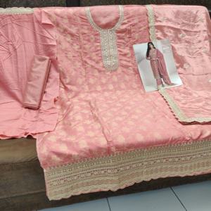 Excelente calidad pura viscosa Jaccard algodón Salwar Kameez traje con Dupatta cómodo uso diario disponible al mejor precio - Product Image 6