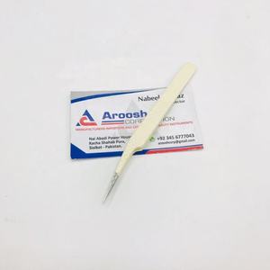 Pinzas de belleza de fibra de volumen blanco con aislamiento de agarre de diamante profesional al por mayor pestañas puntiagudas de acero inoxidable de alta calidad - Product Image 3