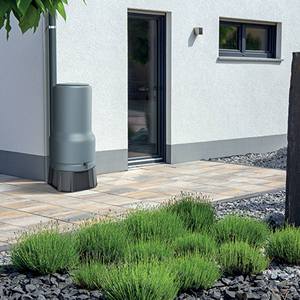 Contenitore per la raccolta dell'acqua piovana AQUABELL 200L, Grigio Chiaro - Product Image 2