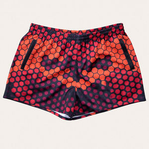 Short de rugby professionnel de haute qualité, respirant, personnalisable, vente en gros OEM, sport de plein air, confortable, 100% polyester - Product Image 1