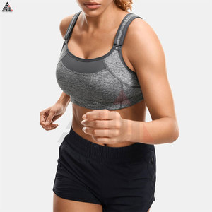 Sujetador Deportivo de Yoga para Mujer, Transpirable, de Alta Calidad, con Logotipo Frontal, Sin Costuras, Sin Tirantes, Soporte Medio, Más Vendido - Product Image 4