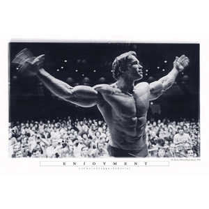 Affiche Arnold Schwarzenegger de style moderne pour la décoration murale - Product Image 1