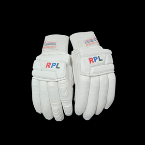 Guantes de bateo de cricket PU cuero ligero transpirable duradero con logotipo personalizado Color indio hecho a mano para uso con la mano derecha izquierda - Product Image 2