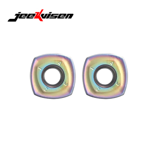 Insertos de carburo de alta alimentación, insertos de fresado CNC de carburo de desbaste cuadrado, TF618, - Product Image 3