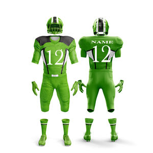 Custom Team Player Name American <b>Football</b> Uniform for Youth - Product Image 4