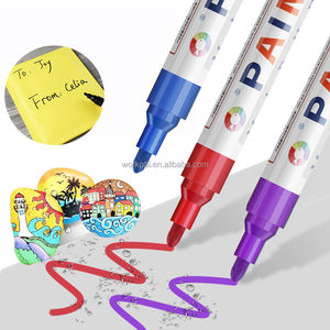 Juego de Marcadores Permanentes Personalizados de 24 Colores, Punta Redonda, Marcador para CD/DVD, Resistente al Agua, para Hogar y Oficina, Marcador Permanente para Pintar - Product Image 5