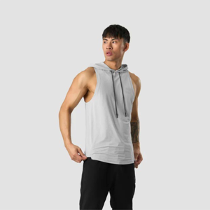 Débardeur de sport décontracté pour homme - Tricoté, durable, séchage rapide, écologique, 100% polyester pour entraînements intenses et routines de fitness - Product Image 1
