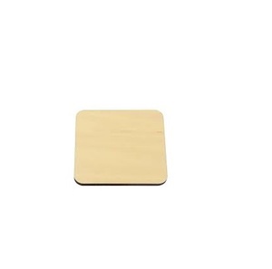 Posavasos de MDF Natural con forma redonda, posavasos de corcho de impresión redonda con logotipo personalizado, producto en oferta - Product Image 5