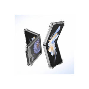Coque de protection transparente Netzy pour Galaxy Z Flip 6 SAFA Nitro, étui en silicone anti-choc, boîte en TPU translucide acrylique - Product Image 3
