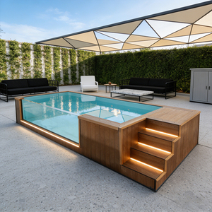 Piscina Elevada para Exteriores, para Jardines Privados y Hoteles, Fácil Instalación, Estilo de Lujo, Perfecta para la Relajación de Verano - Product Image 1