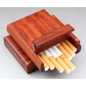Caja de Regalo para Cigarros de Madera Clásica Personalizable con Acabado Esmerilado, Tamaño y Forma Personalizables para Bodas/Fiestas - Product Image 5