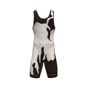 เสื้อกล้ามมวยปล้ำผ้านิ่มผ้ายืดสูงสำหรับผู้ใหญ่สวมใส่สบาย - Product Image 1