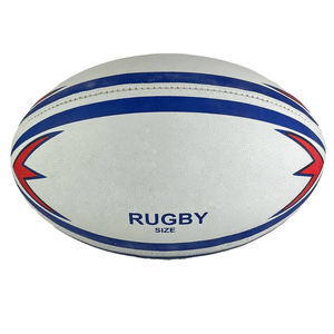 Ballons de rugby de qualité supérieure 2026, couleurs personnalisées, neufs en stock - Meilleur fabricant, fabriqué au Pakistan - Product Image 3