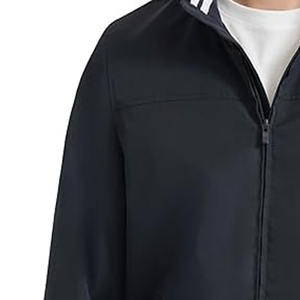 เสื้อแจ็กเก็ตสีทึบสำหรับผู้ชายเสื้อแจ็กเก็ตเลตเตอร์ทีมตัวแทนออกแบบโลโก้ได้ตามต้องการ - Product Image 3