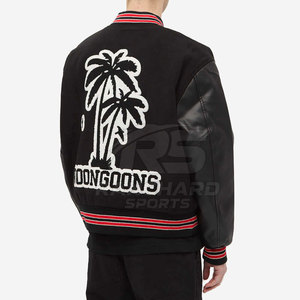 Chaqueta Universitaria Personalizada de Venta Directa de Fábrica, Diseño Personalizado para Hombre, Estilo Auténtico de Campus - Product Image 2