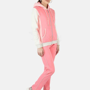 Último diseño Jogging Wear Nueva llegada Mujeres Chándal Ropa de calle Mejor Venta de algodón Mujeres Chándal - Product Image 2